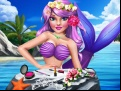 Juego Princess Mermaid Makeup Style