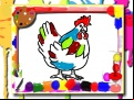 Juego Chicken Coloring Book