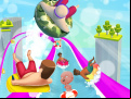 Juego Slippery Water Slides Aquapark.io