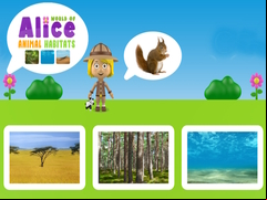 Juego World of Alice Animal Habitat