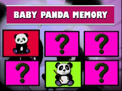 Juego Baby Panda Memory