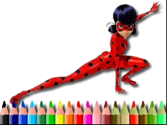 Juego Back To School Lady Bug Coloring
