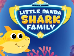 Juego Little Panda Shark Family