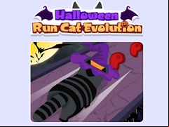Juego Halloween Run Cat Evolution 
