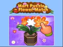 Juego Mart Puzzle Flower Match