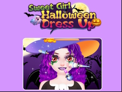 Juego Sweet Girl Halloween Dress Up