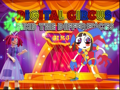 Juego Digital Circus Find The Differences