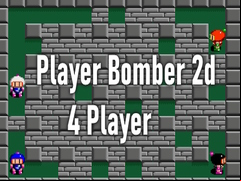 Juego Player Bomber 2d 4 Player