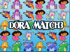 Juego Dora Match3