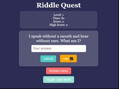 Juego Riddle Quest Brain Teaser