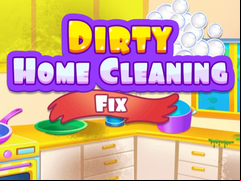 Juego Dirty Home Cleaning Fix