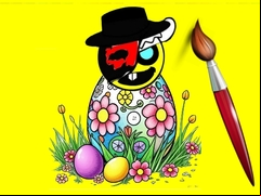 Juego Sprunki Easter Coloring