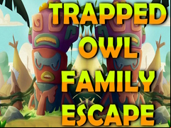 Juego Trapped Owl Family Escape